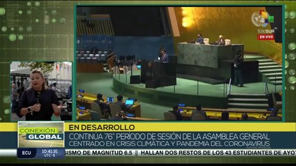 Conexión Global 22-09: AGNU continúa 76 período de sesiones