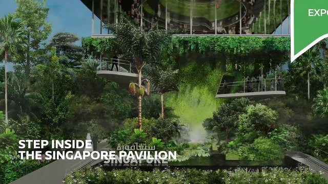Step inside the Singapore Pavilion at Expo 2021