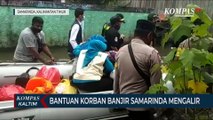 Bantuan Korban Banjir Samarinda Mengalir