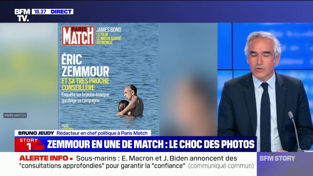 Des photos privées d'Éric Zemmour en une de Paris Match