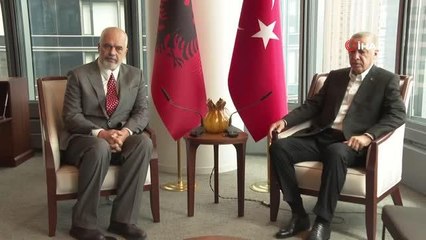 Cumhurbaşkanı Erdoğan, Arnavutluk Başbakanını Rama'yı kabul etti