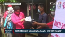 Bhayangkari Samarinda Bantu Korban Banjir