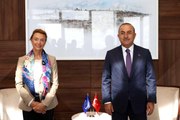 Son dakika haberleri... Bakan Çavuşoğlu, Mali Dışişleri Bakanı Diop ve Avrupa Konseyi Genel Sekreteri Buric ile görüştü