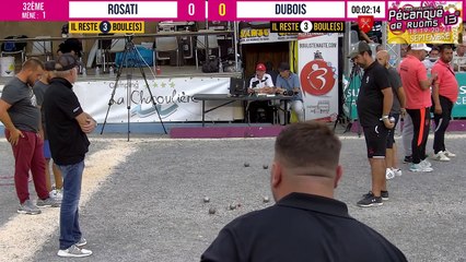 32ème ROSATI vs DUBOIS : International à pétanque de RUOMS - 18 & 19 septembre 2021