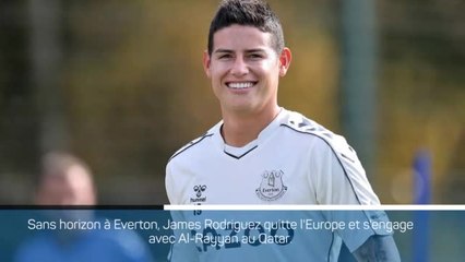 Transferts - James Rodriguez quitte Everton pour rejoindre Laurent Blanc au Qatar