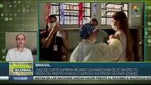 Justicia brasileña permite vacunación de adolescentes contra Covid-19