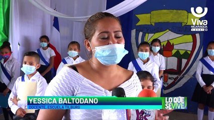 Matagalpa: niños del coro estudiantil conmemoran el Día Internacional de la Paz