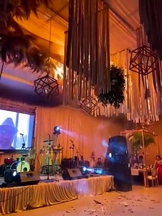 Boda termina por incendio