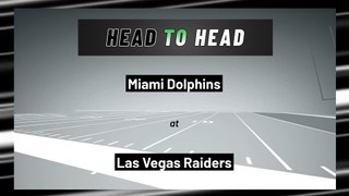 Las Vegas Raiders - Miami Dolphins - Spread