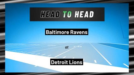 Detroit Lions - Baltimore Ravens - Spread