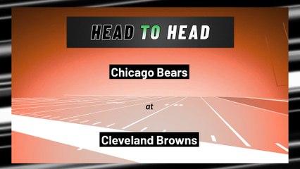 Cleveland Browns - Chicago Bears - Spread