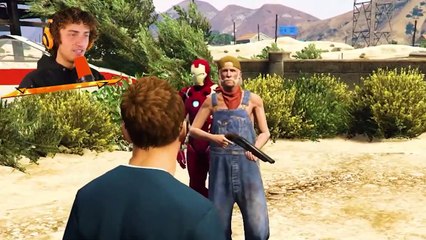 POOR Iron man vs. RICH Iron Man in GTA 5! (GTA 5 Funny Moments)