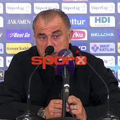 Fatih Terim: "Çok puan gerilerden geldik biz!"
