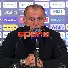 Fatih Terim: "Galatasaray, yarım puan kaybetse üzülür!"