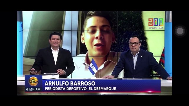 Deportes TVC en Hoy Mismo Periodista de Panamá reporta sobre partido de Universitario contra Motagua