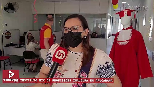 Instituto Mix de Profissões é inaugurado em Apucarana; veja