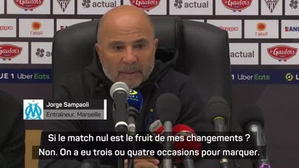 7e j. - Sampaoli : "S'habituer aux changements dans le onze de départ"
