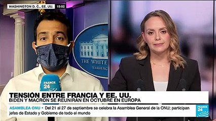 Informe desde Washington: Joe Biden y Macron acordaron trabajar para restablecer la confianza