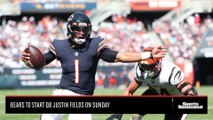Bears' Justin Fields to Get the Start