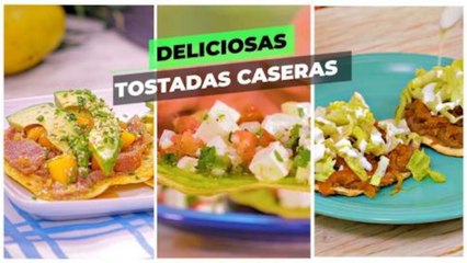 Video herunterladen: Deliciosas tostadas caseras.| Cocina Delirante