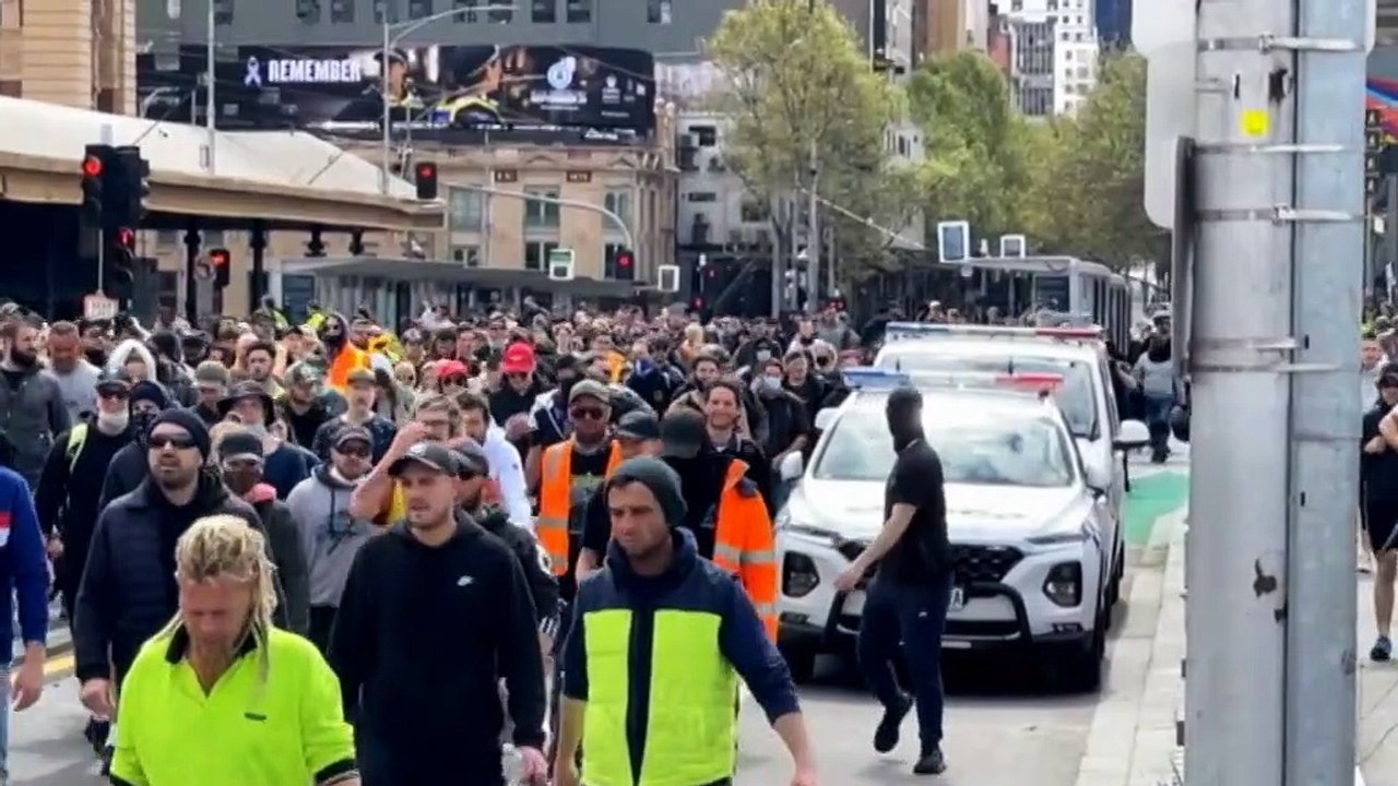 For a 3rd day in a row - protestors - have defied police and gathered in the city