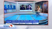 Tres meses de Guillermo Lasso como presidente de Ecuador: ¿Qué rumbo ha tomado el país en política interior y exterior?