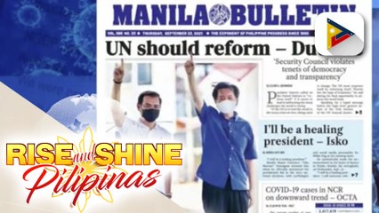 HEADLINES | IATF: Mga bagong guidelines para sa pagsusuot ng face shield sa open areas, abangan