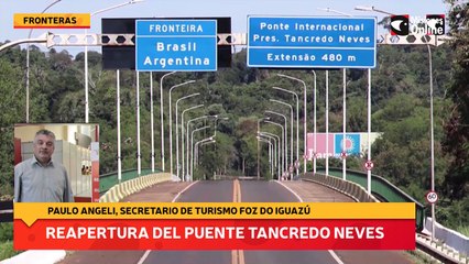 Reapertura del puente Tancredo  Neves