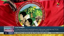 Comunidades indígenas en Colombia denuncian actos de etnocidio e invasión a sus territorios