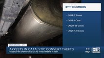 Three arrests made in catalytic converter thefts in Mesa