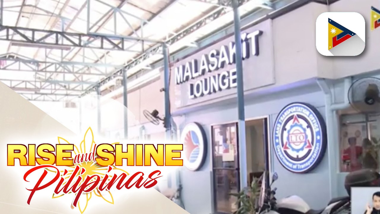 GOVERNMENT AT WORK: Bagong CSR facility ng LTO, inilunsad sa Cebu City;  Pagsasanay sa paggamit ng mga makinang pansaka, isinagawa sa Surigao del Sur;  26 sako ng basura, nakolekta ng PCG sa clean up drive sa La Union