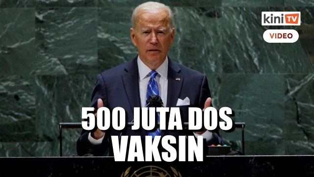 AS janji sumbang 500 juta dos vaksin lagi kepada dunia