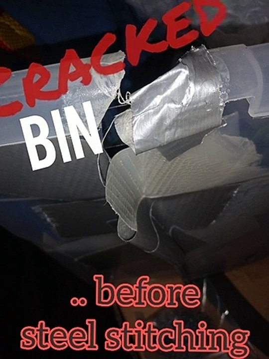 CRACKED BIN 25 DLR ONSITE REPAIRS, SURREY BC, BURNABY, COQUITLAM, DELTA BC, WHITE ROCK BC, NEW WESTMINSTER, VANCOUVER BC