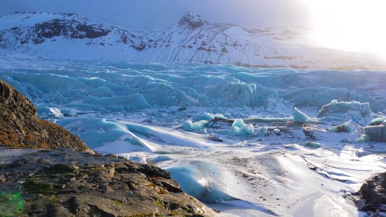 Walking Across Iceland - Incredible Trip to ICELAND 4K With Soothing Music - 4K Video