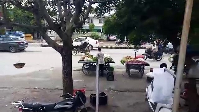 Illegal capture: हर जगह ठेले-फूड वैन, फुटपाथ बने फूडकोर्ट