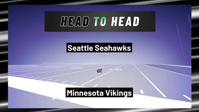 Minnesota Vikings - Seattle Seahawks - Moneyline