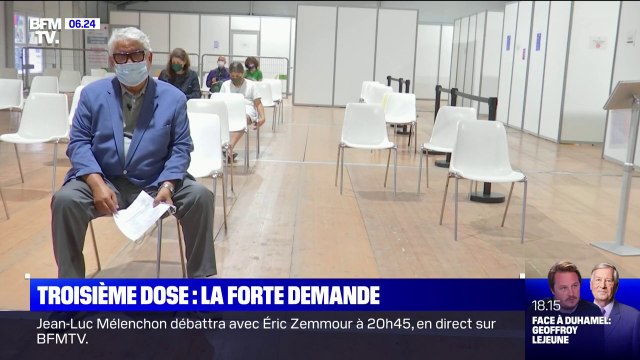 Troisième dose: 588.000 rappels réalisés depuis le 13 septembre