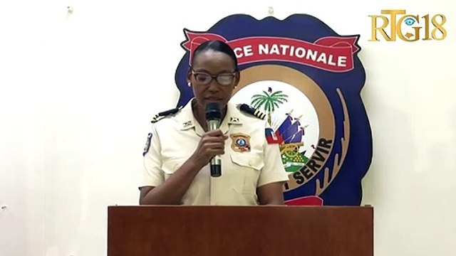 Pòt pawòl polis nasyonal la Marie Michelle Verrier prezante dispozisyon PNH la pran pou ane akademik