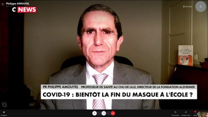Pr Philippe Amouyel sur la fin du masque à l’école : «L’idée c’est de ne pas le faire trop vite et pas n’importe comment»