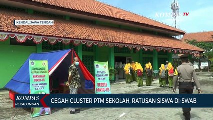 Meski Sudah Divaksin, Siswa SMK dan MAN Kendal Tetap Di-Swab