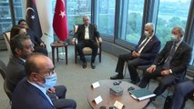 Son dakika haberi: Cumhurbaşkanı Erdoğan, New York'ta Libya Başkanlık Konseyi Başkanı el-Menfi ile bir araya geldi
