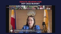 Senate hearing on proposed 2022 budget for DOT