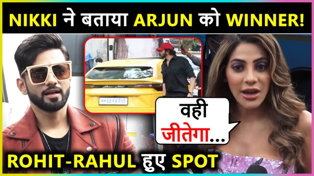 Nikki Tamboli REACTS On Arjun Bijlani Winning The Show? | Khatron Ke Khiladi 11 Finale