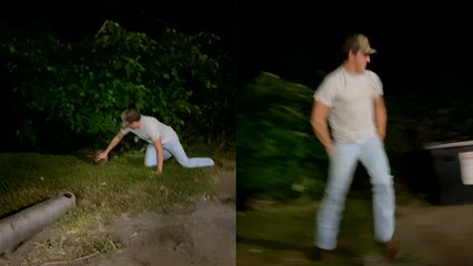 ''Ain’t no hood like brotherhood' Raccoon fearlessly attacks man troubling its brother '