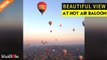 'Timelapse footage of a 'dreamy' hot-air balloon ride over Cappadocia, Turkey'