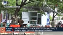 Walikota Makassar Tinjau Kontainer Posko Covid-19