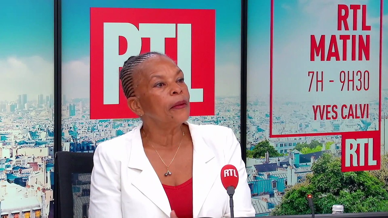 Christiane Taubira est l'invitée de RTL