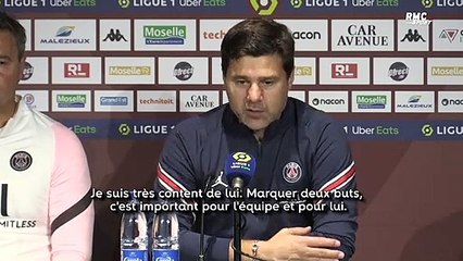 Metz - PSG : La belle anecdote de Pochettino sur Hakimi, pétri de "bonnes intentions"