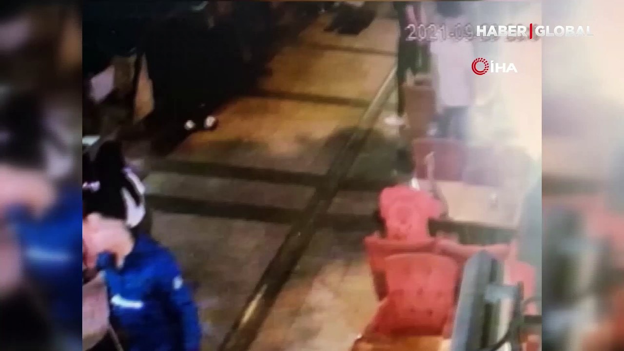 Şevval Şahin'in sevgilisi Yiğit Marcus Aral’ın öldüresiye dövüldüğü anlar kamerada