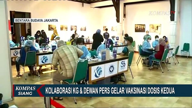 Kerjasama Kompas Gramedia dan Dewan Pers, 10.000 Pekerja Media Bakal Dapat Vaksin Dosis Kedua